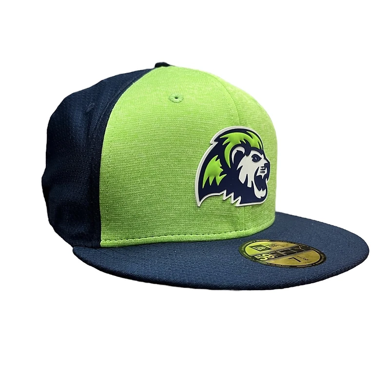 CEBL Hat 5950 Courtside Icon 2 Tone Niagara River Lions (Lime Green)