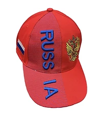 Country Hat 3D Russia (Red)