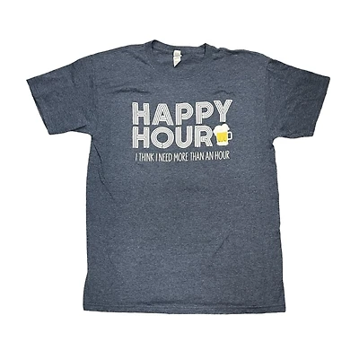 Joke T-Shirt Happy Hour
