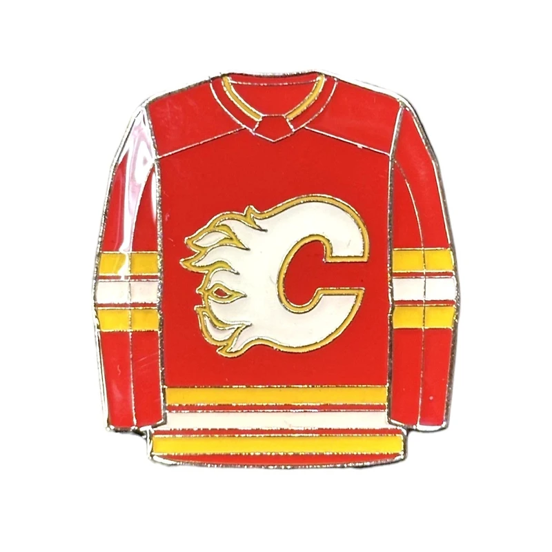 NHL Lapel Pin Jersey Home Flames