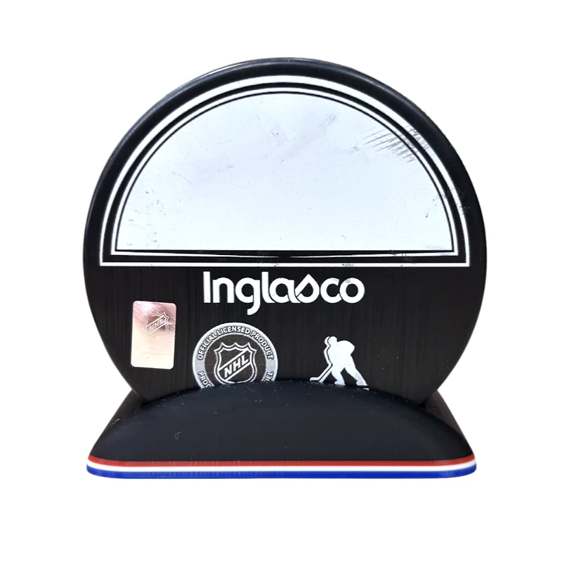 Puck Display Stand Red, White and Blue
