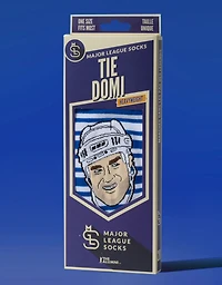 NHLPA Player Socks Tie Domi Heavyweight Edition Maple Leafs