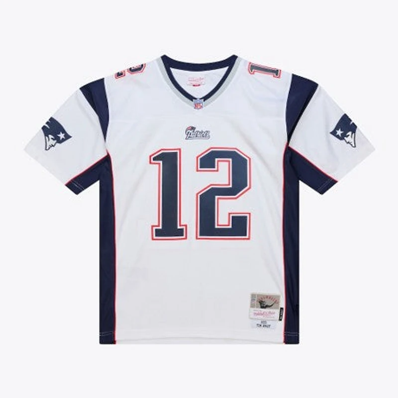 NFL Legacy Player Jersey Away 2000 Tom Brady Patriots (White)
