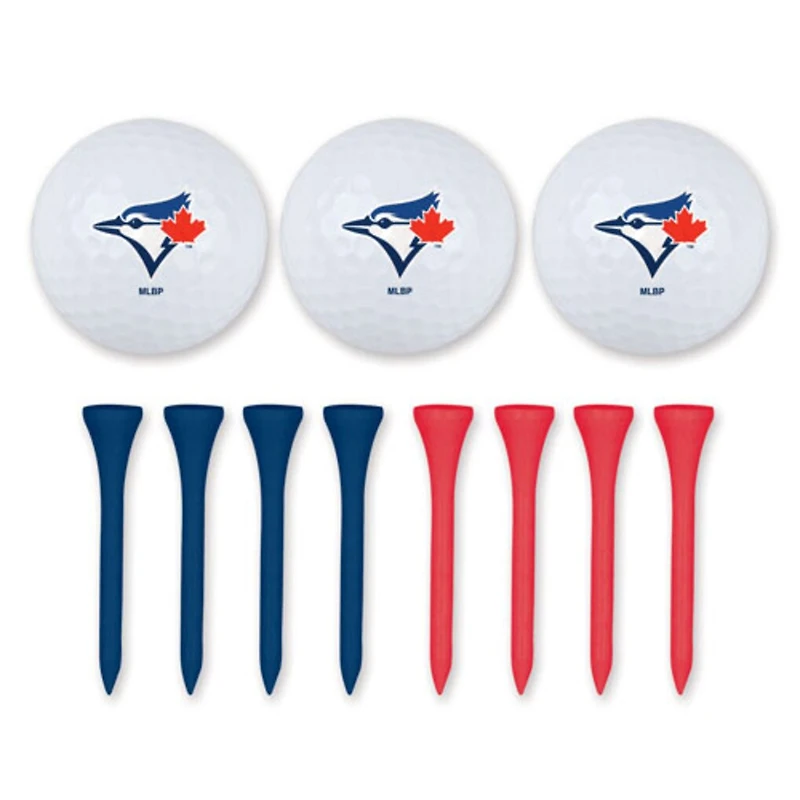 MLB Golf Ball & Tee Set Blue Jays