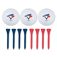 MLB Golf Ball & Tee Set Blue Jays