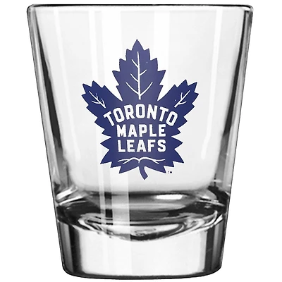 NHL Shot Glass 2oz Maple Leafs