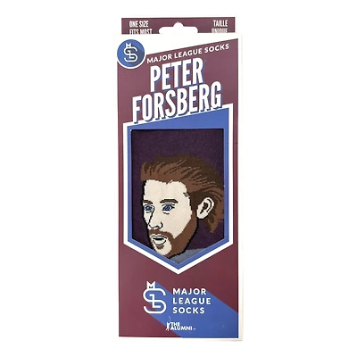 NHLPA Player Socks Peter Forsberg Avalanche