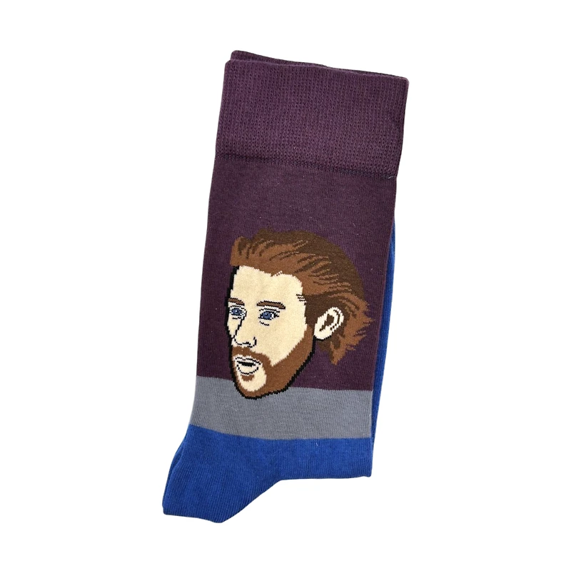 NHLPA Player Socks Peter Forsberg Avalanche