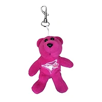 MLB Keychain Pink Teddy Bear Blue Jays