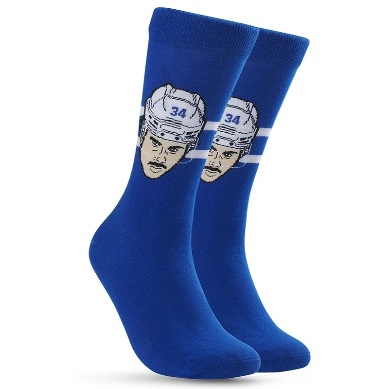 NHLPA Player Socks Auston Matthews Maple Leafs