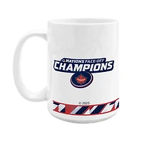 NHL 4 Nations Face-Off 2025 Canada Champions Ceramic Mug