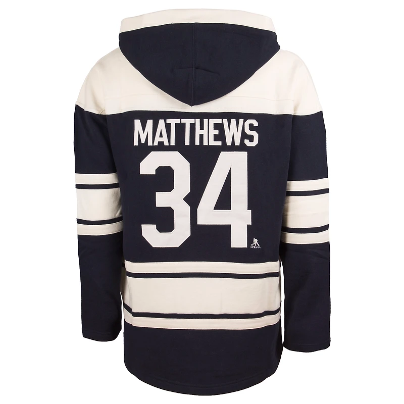 NHL Player Hoodie Lacer Auston Matthews Maple Leafs