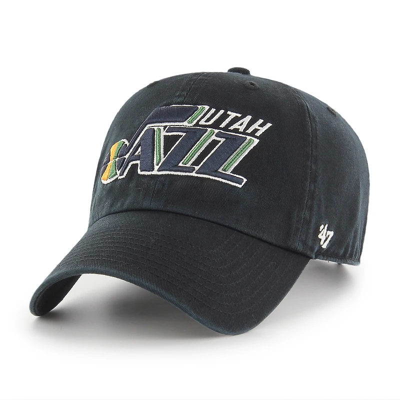 NBA Hat Clean Up Basic Black Jazz
