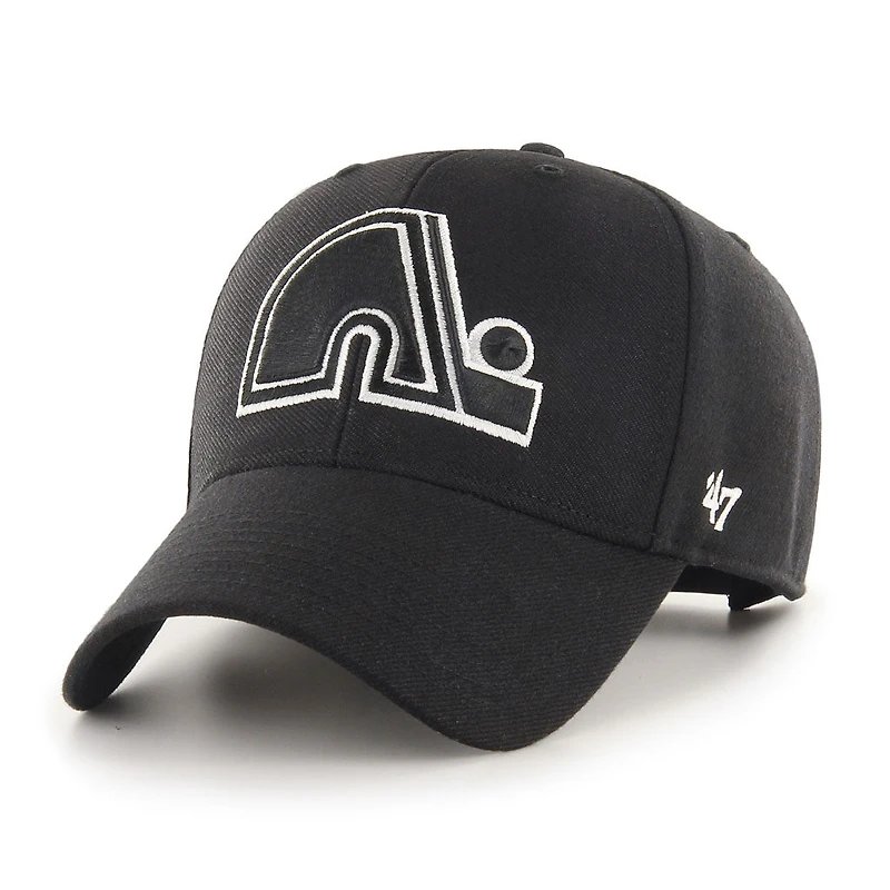 NHL Hat '47 MVP Black/White Nordiques