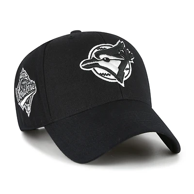 MLB Hat '47 MVP Sure Shot Black 1992 World Series Blue Jays