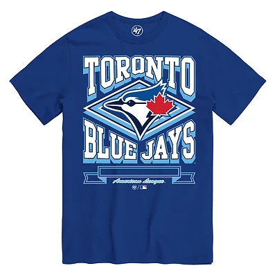 MLB T-Shirt '47 Double Header Blue Jays