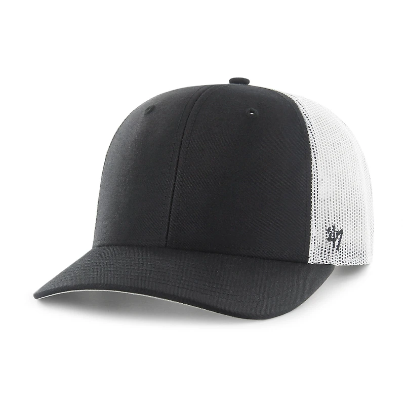 '47 Brand Hat Trucker Blank (Black & White)