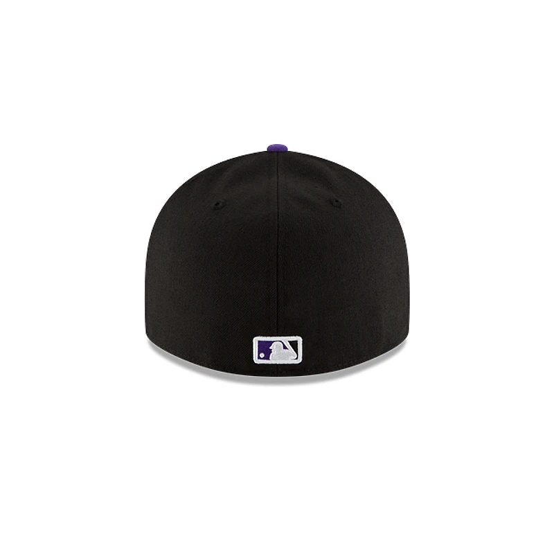 MLB Hat LP5950 AC Perf Alt Rockies (Black and Purple)