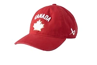 Hockey Canada Hat Unstructured Adjustable "One Leaf" Team Canada