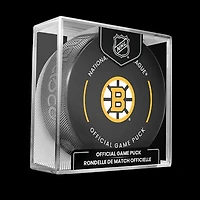 NHL Game Puck 2025 Bruins