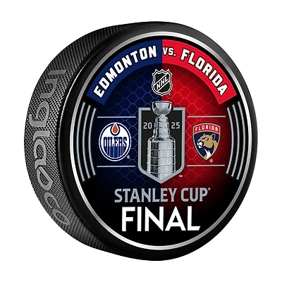NHL Collector Puck Stanley Cup Final 2025 Oilers vs Panthers