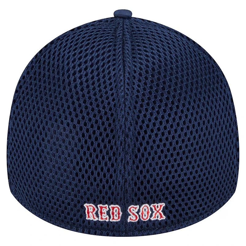 MLB Hat 3930 Camo Front Red Sox