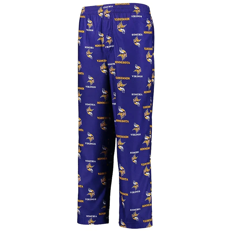 NFL Youth PJ Fleece Printed Pants Vikings