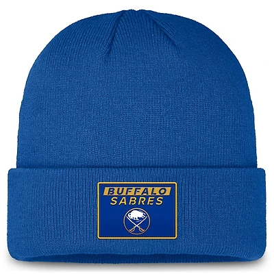 NHL Knit Hat Authentic Pro Prime Cuffed Beanie 2024 Sabres