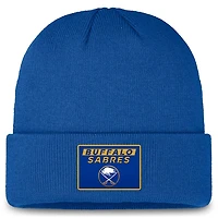 NHL Knit Hat Authentic Pro Prime Cuffed Beanie 2024 Sabres
