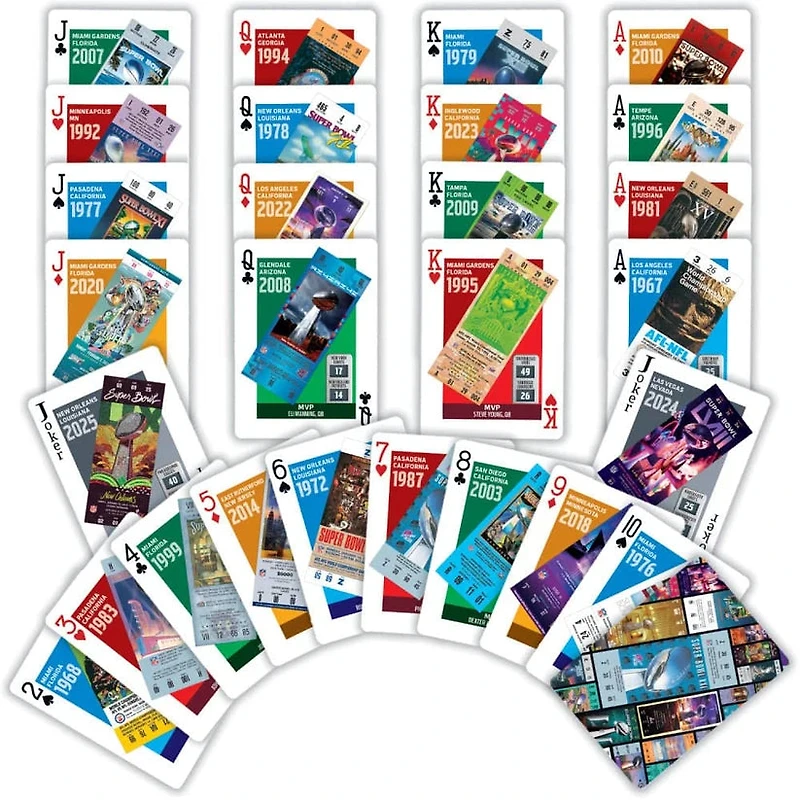 NFL Superbowl Themed Playing Cards