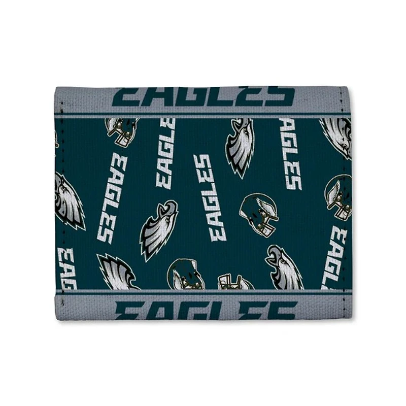 NFL Canvas Trifold Wallet Eagles