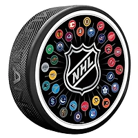NHL Textured Puck Logos All 32 Teams