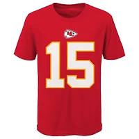 NFL Youth Player T-Shirt Name And Number Patrick Mahomes Chiefs