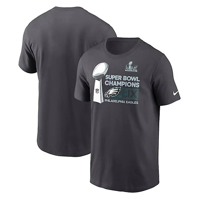 NFL T-Shirt Super Bowl LIX Champs Trophy Eagles
