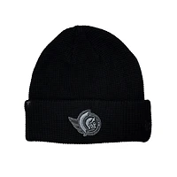 NHL Knit Hat Authentic Pro Tonal Cuffed Ribbed Beanie Rink Road 2025 Senators