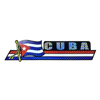 Country Sidekick Bumper Sticker Cuba