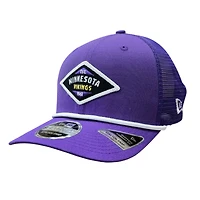 NFL Hat 970 Trucker Stretch Snap Team Est. 1961 Vikings