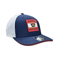 NHL Hat Structured Adjustable Trucker Authentic Pro Rinkside6 2025 Panthers
