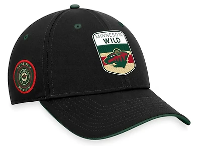 NHL Hat Authentic Structured Stretch Draft 2023 Wild
