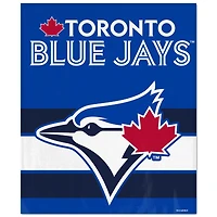 MLB Fleece Throw Ultra Soft Blue Jays