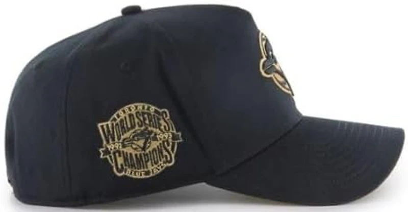 MLB Hat '47 Hitch Deluxe Sure Shot Two Tone MVP Gold World Series Blue Jays