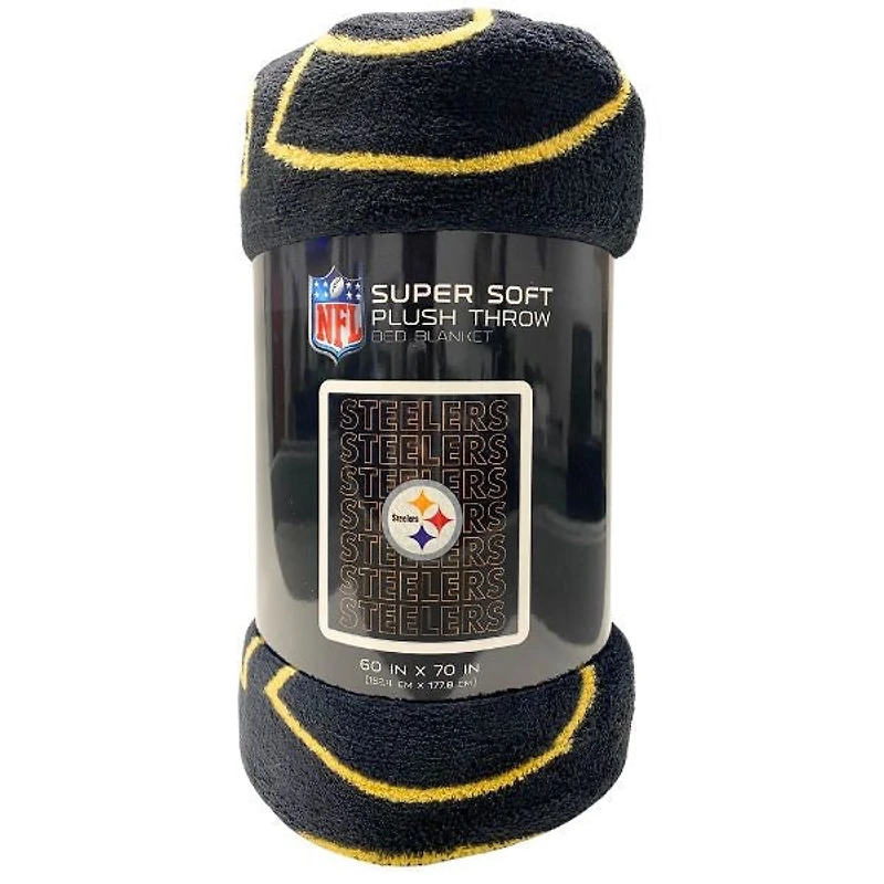 NFL Fleece Throw Super Soft Pegasus Steelers