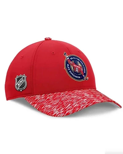NHL Hat NHL All-Time Leading Goal Scorer Locker Room Adjustable Hat Rink Alex Ovechkin Capitals