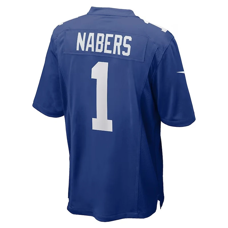 NFL Player Game Jersey Home Malik Nabers Giants