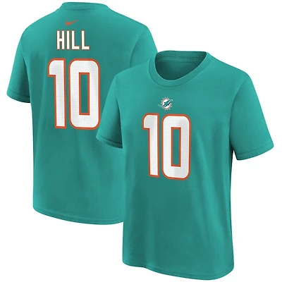 NFL Youth Player T-Shirt Name And Number Tyreek Hill Dolphins