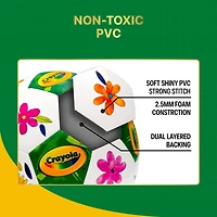 Crayola Soccer Ball Red Size 5 Crayola