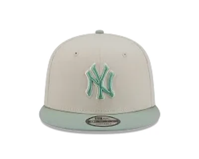 MLB Hat 950 2T Color Pack Yankees White and Mint Green