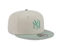 MLB Hat 950 2T Color Pack Yankees White and Mint Green