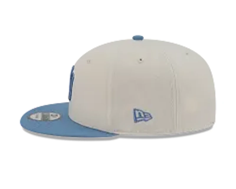 MLB Hat 950 2T Color Pack Yankees White and Light Blue