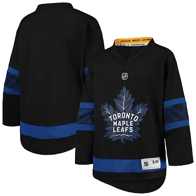 NHL Youth Premier Jersey Alt Black Maple Leafs